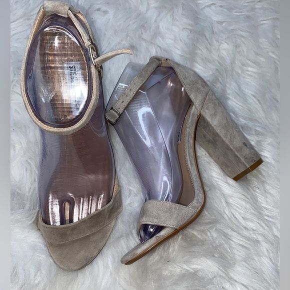 STEVE MADDEN CARRSON TAUPE SUEDE - Picture 4 of 12